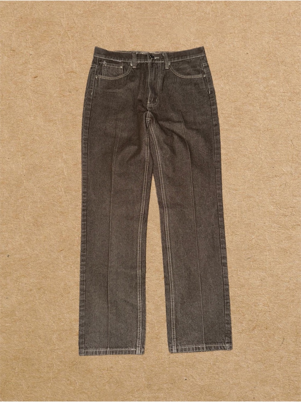 PJ MARK vintage y2k Men's Straight-Leg Dark Gray jeans